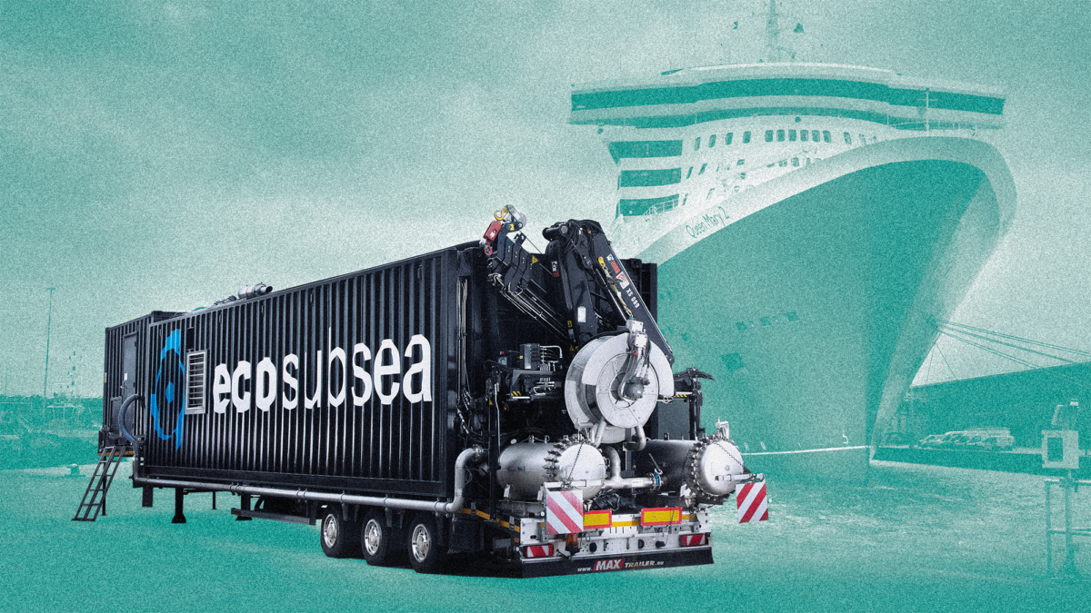 ECOsubsea scrubs ship slime to save the seas
