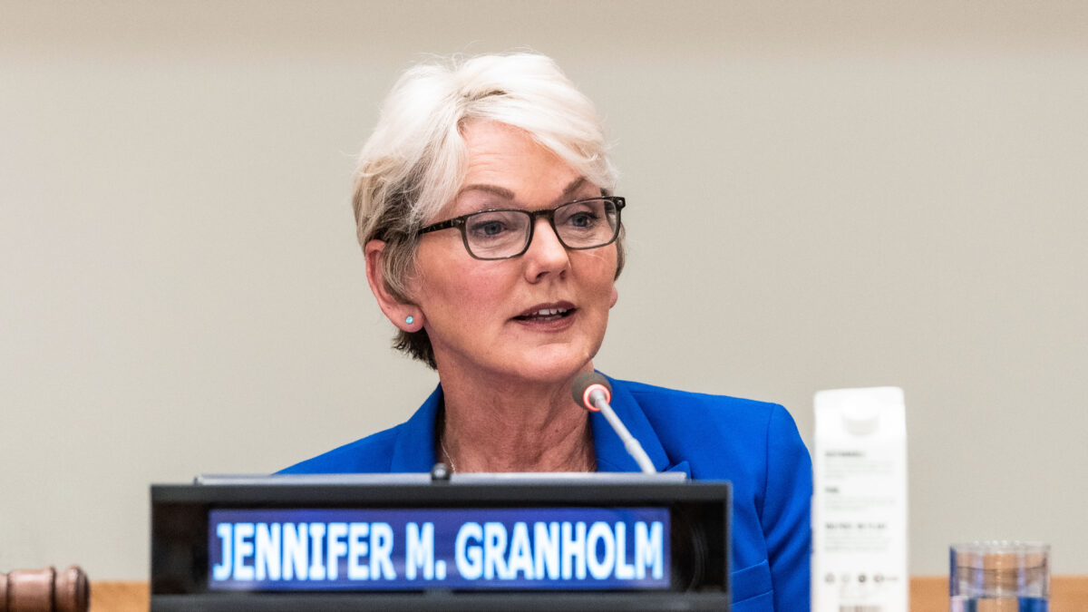 Jennifer Granholm: “Send us proposals for the big, bold clean energy projects.”